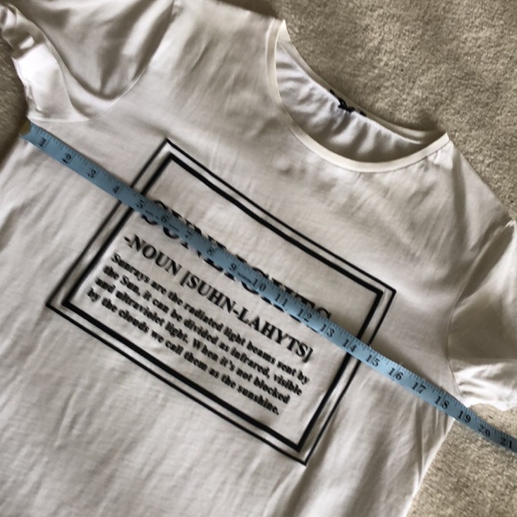 Mens Youth sized long line graphic tee - Picture 5 of 12